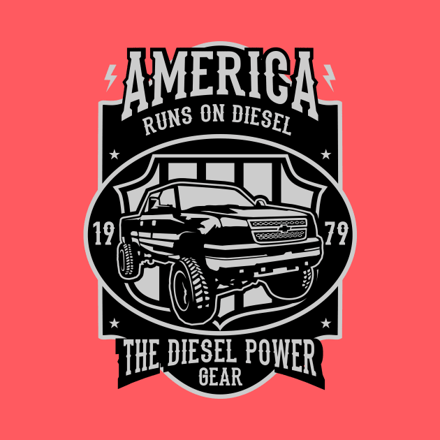 The Diesel Truck by lionkingdesign