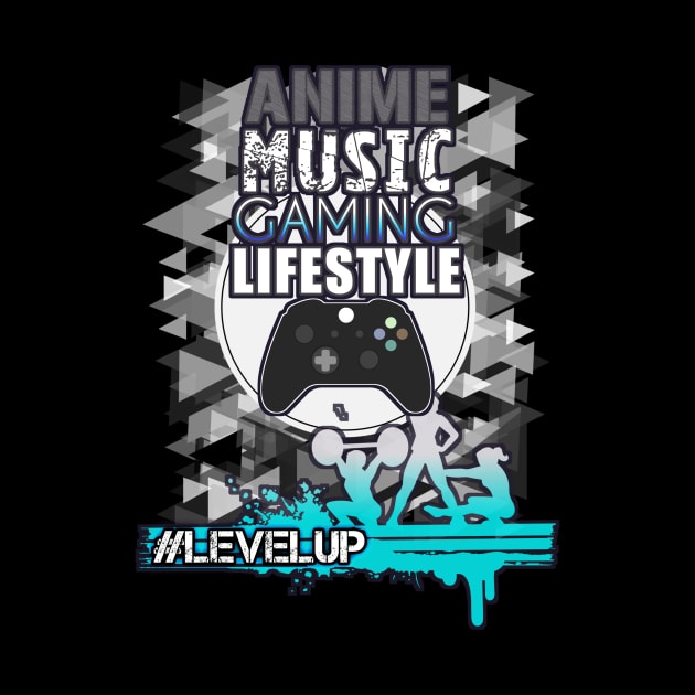 Anime Gamer Quote Design by MaystarUniverse