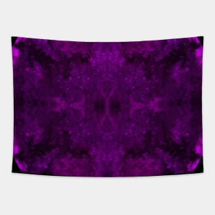 Pink/Purple and Black Ink Blot Tapestry