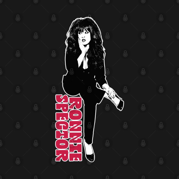 Ronnie Spector // 60s Retro Style Fan Artwork by DankFutura