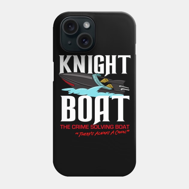 Knight Boat - The Crime Solving Boat Phone Case by Meta Cortex