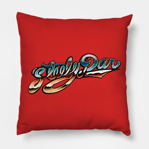 Steely Dan Retro Pillow by OniSide