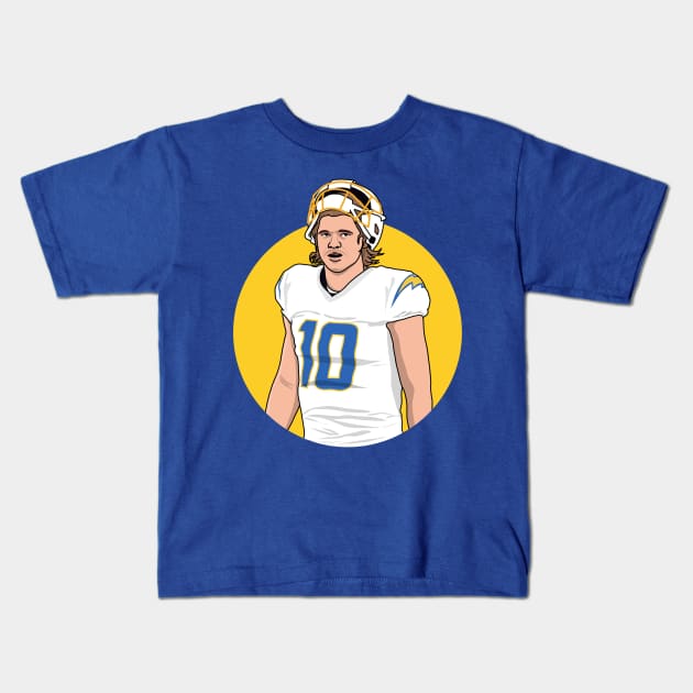 rsclvisual Justin Herbert and Los Angeles Kids T-Shirt