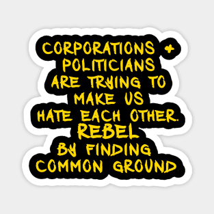 Common Ground Magnet