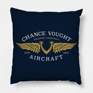 Chance Vought Aircraft Logo Pillow