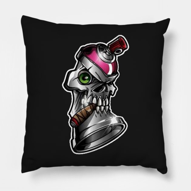 Graffitti Pillow by Reinrab