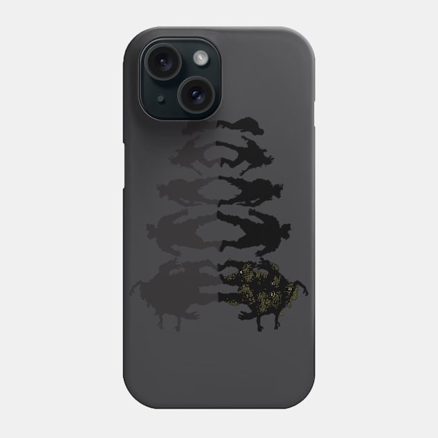 Stages Of Infection Phone Case by Daletheskater