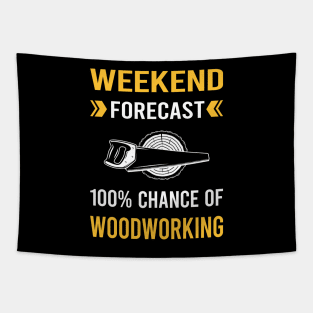 Weekend Forecast Woodworking Woodworker Tapestry