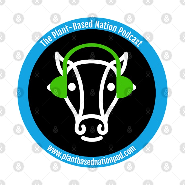 Plant-Based Nation Podcast Logo with Website by plantbasednation