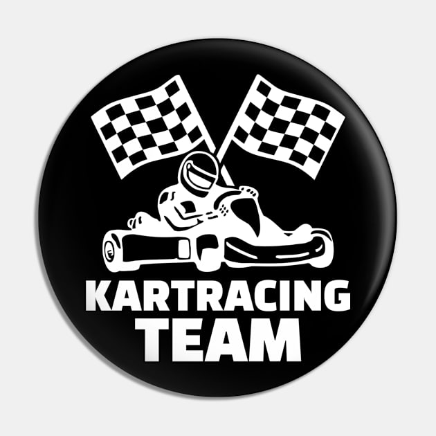 Kart racing team Pin by Designzz