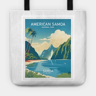 AMERICAN SAMOA NATIONAL PARK Art Tote