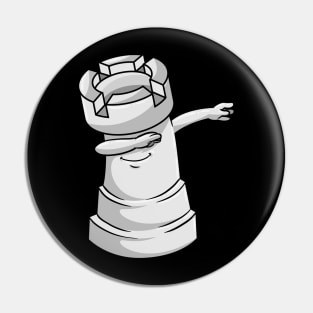 Funny rook as a chess piece Pin