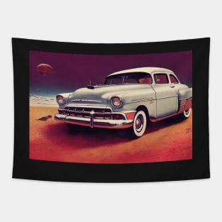 57 Chevy hot wheel Tapestry