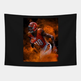 AJ Green Cincinnati Sports Art Tapestry