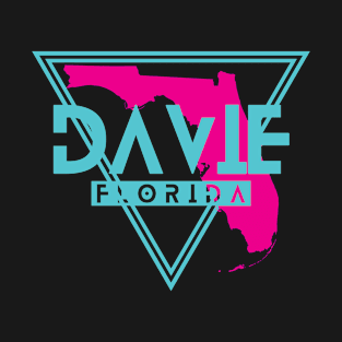 Davie Florida Retro Triangle FL T-Shirt