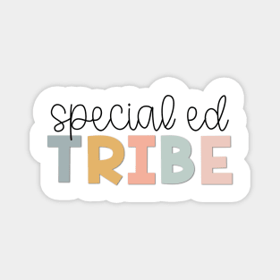 Special Ed Tribe Muted Pastels Magnet