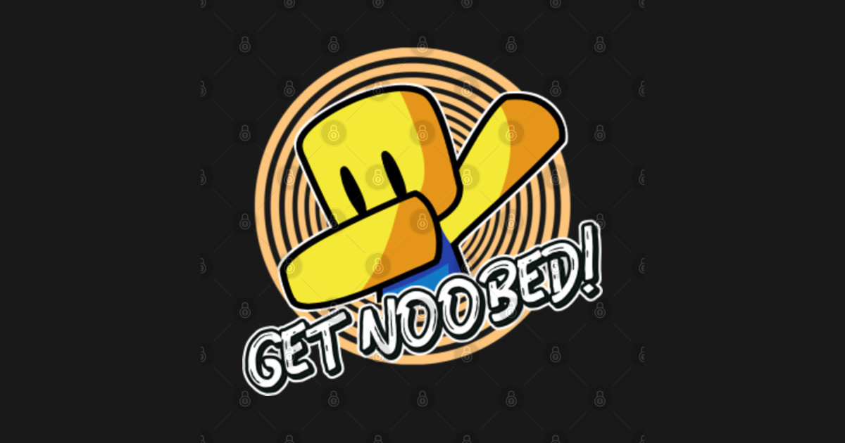 Get Noobed! Roblox Meme Dabbing Dab Hand Drawn Gaming Noob Gift For Kid