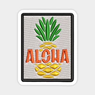 Aloha Pineapple Patch Magnet