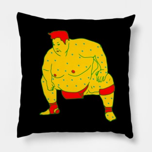 Sumo fighter Pillow