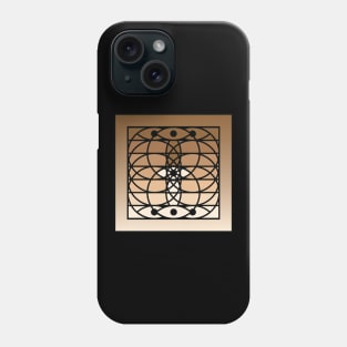Doc Labs - Third Eye / Awakening (Geometric Art / Meditation / Yoga) - Version 3 - (Brown) Phone Case