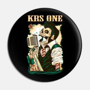 KRS-ONE RAPPER Pin