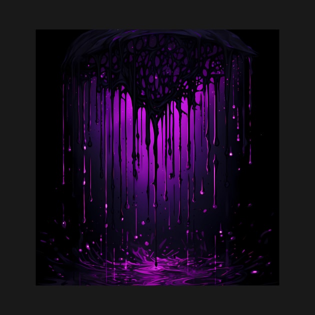 Purple Rain, Echoes of Passion in a Melodic Storm by Abelfashion