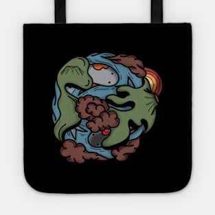 wandering fish Tote