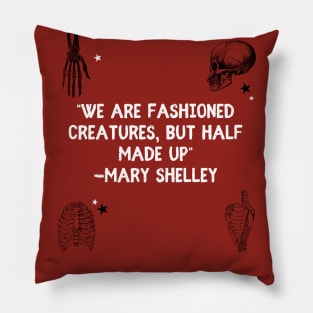 Mary Shelley quote Pillow