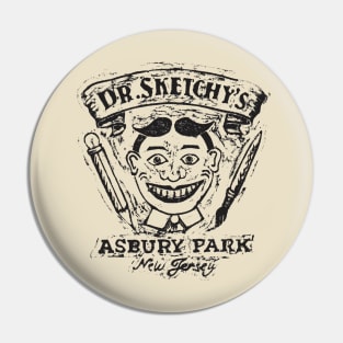 Dr. Sketchy's Asbury Park Pin