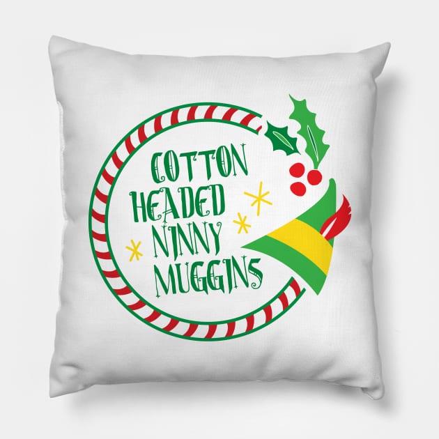 Cotton Headed Ninny Muggins Pillow by MargotVDB