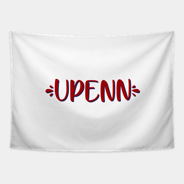 pnn splash lettering Tapestry by Rpadnis