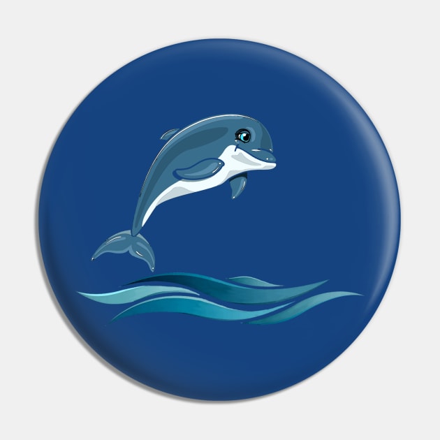 Dolphin Pin by madmonkey