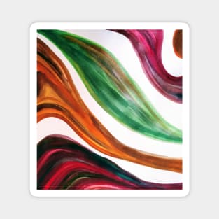 Wavy Colors Magnet