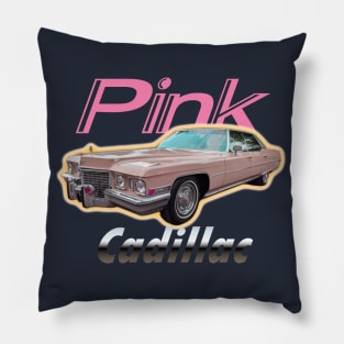 Pink Cadillac Pillow