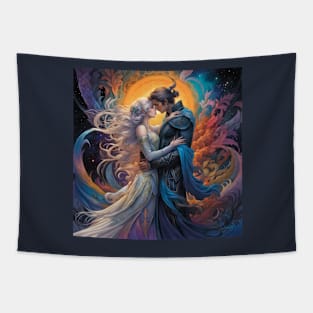Dark Fairytale: Sweet Embrace Tapestry