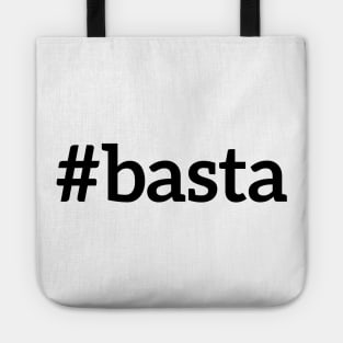 Hashtag basta T-shirt Tote