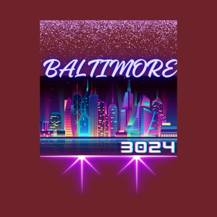 FUTURE BALTIMORE 3024 DESIGN T-Shirt