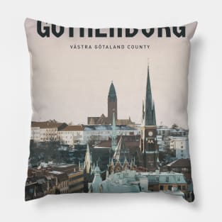 Visit Gothenburg Pillow