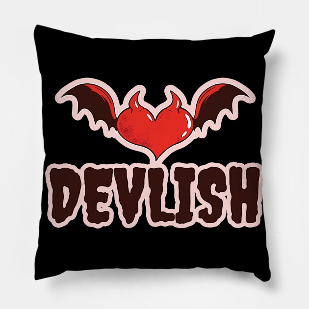 Devlish Pillow by CrissWild
