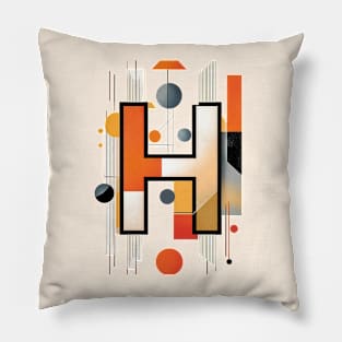 Alphabet - Letter H Pillow