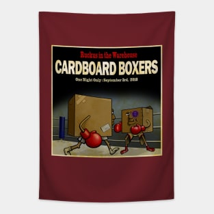 Cardboard Boxers Tapestry