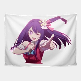 Kawaii Ai From Oshi No Ko Tapestry