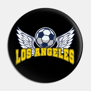 Los Angeles Soccer Pin