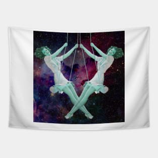 Swinging Space Ladies Tapestry