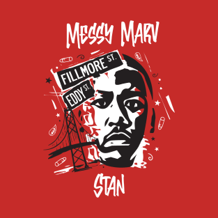 Messy Marve Fillmore San Francisco Tee T-Shirt