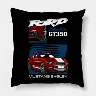 Iconic Mustang GT350 Car Pillow