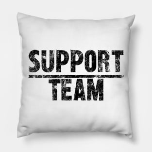 Sturdy Support Squad: Vintage Style Tee Pillow