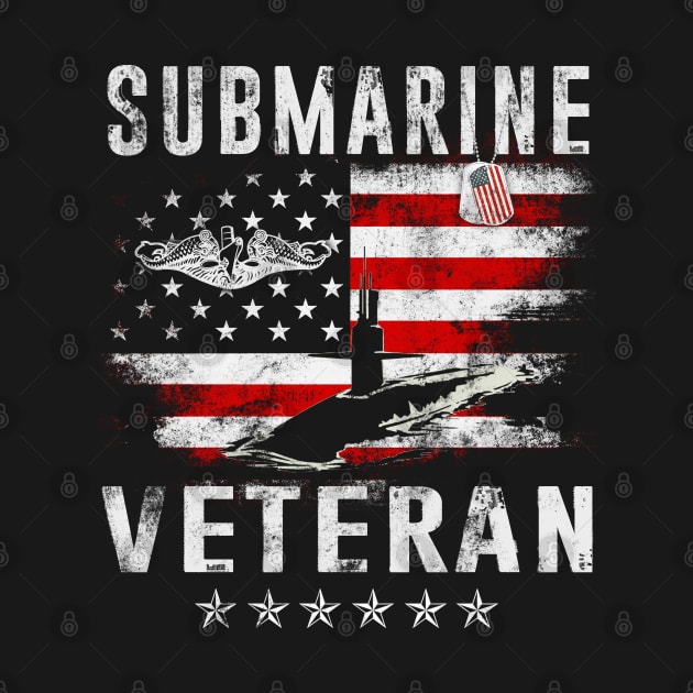 US Military Submarine Veteran Gift For A Veteran Submariner - Gift for Veterans Day 4th of July or Patriotic Memorial Day by Oscar N Sims