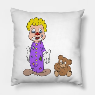 Tears of a Clown Pillow