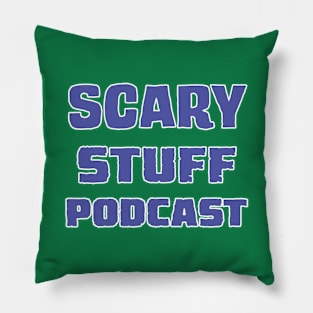 Scary Stuff (Purple) Pillow